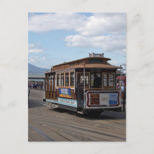 San Francisco Trolley Cars Vykort