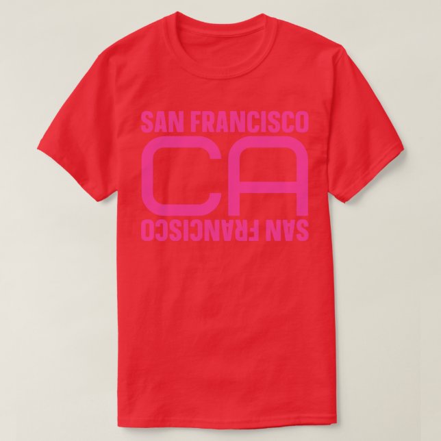 San Francisco TShirt 4 T Shirt (Design framsida)