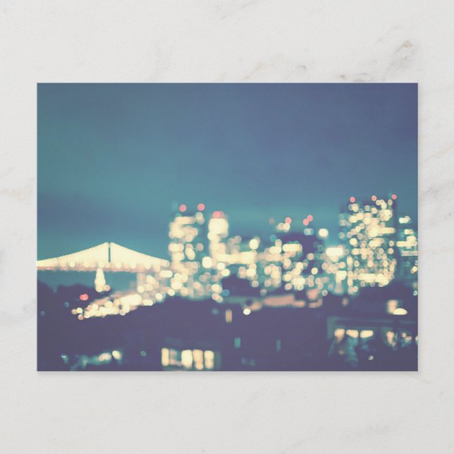 San Francisco Twinkle Original Photographic Postca Vykort (Framsida)
