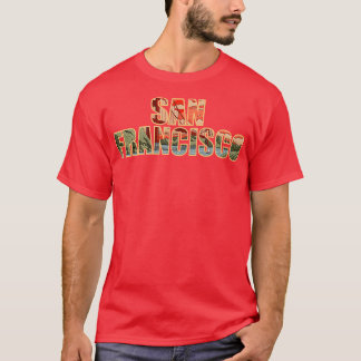 San Francisco Typography Art TShirt T Shirt