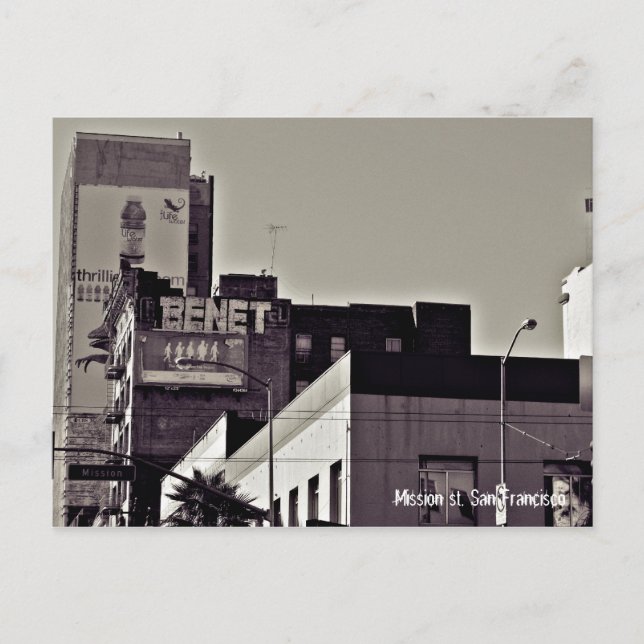 san francisco, uppdrag st vykort (Framsida)