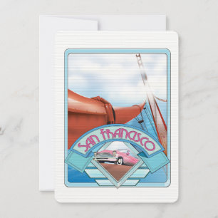 San Francisco, USA, reseaffisch