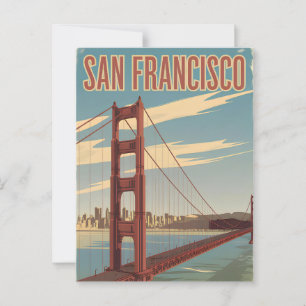 San Francisco USA vintage Vykort