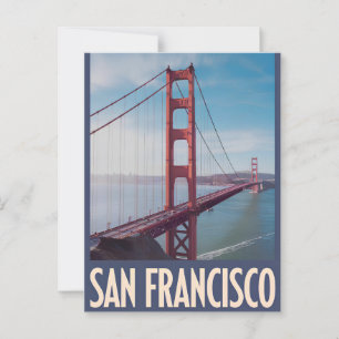 San Francisco USA vintage Vykort