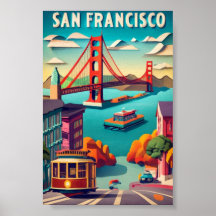 San Francisco, världens städer, Vintage stil