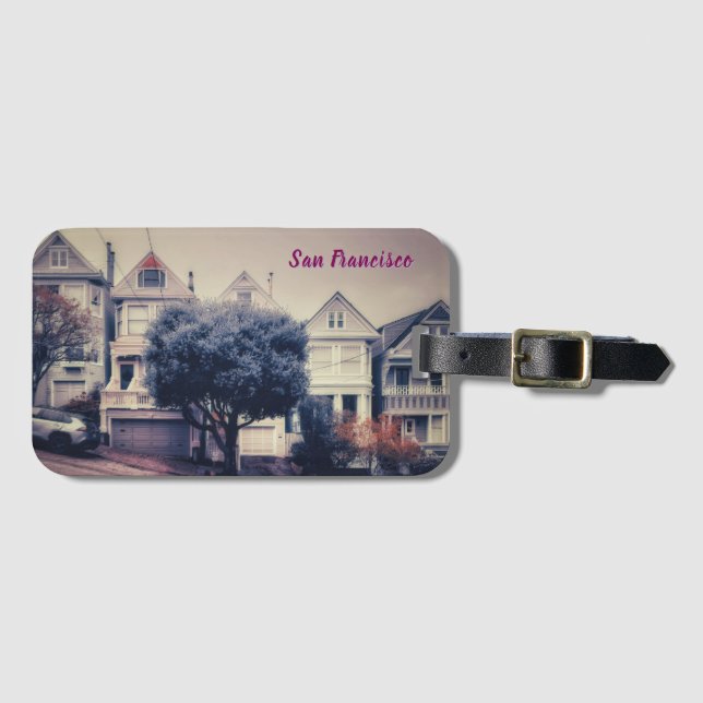 San Francisco Victorian House Bagagebricka (Framsida horisontal)