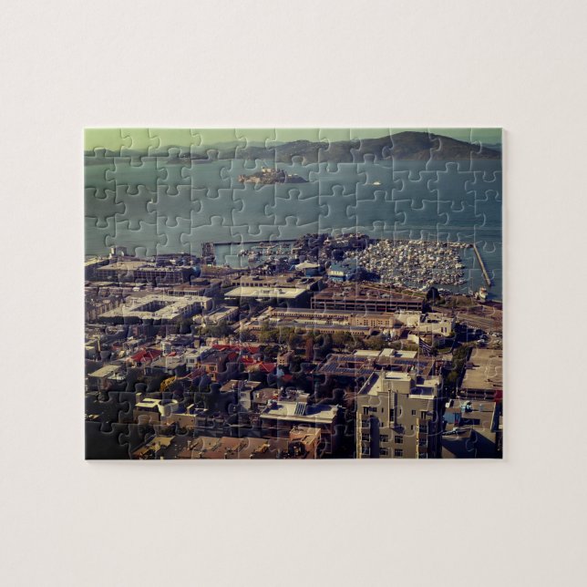 San Francisco View #2-2 Jigszawa Puzzle Pussel (Horisontell)