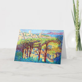 San Francisco View-anteckningskort Tack Kort