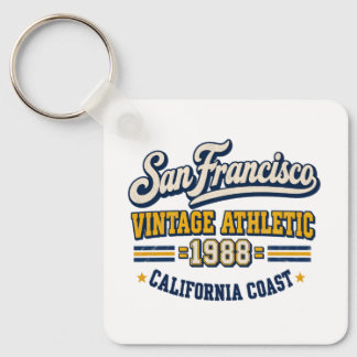 San Francisco Vintage Athletic Nyckelring