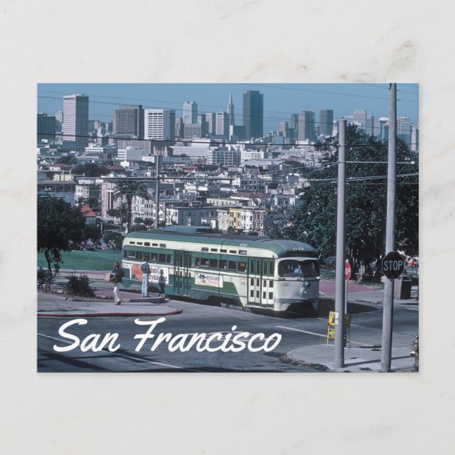 San Francisco vintage-fotovykort Vykort (Framsida)
