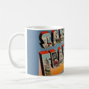 San Francisco Vintage Kaffemugg