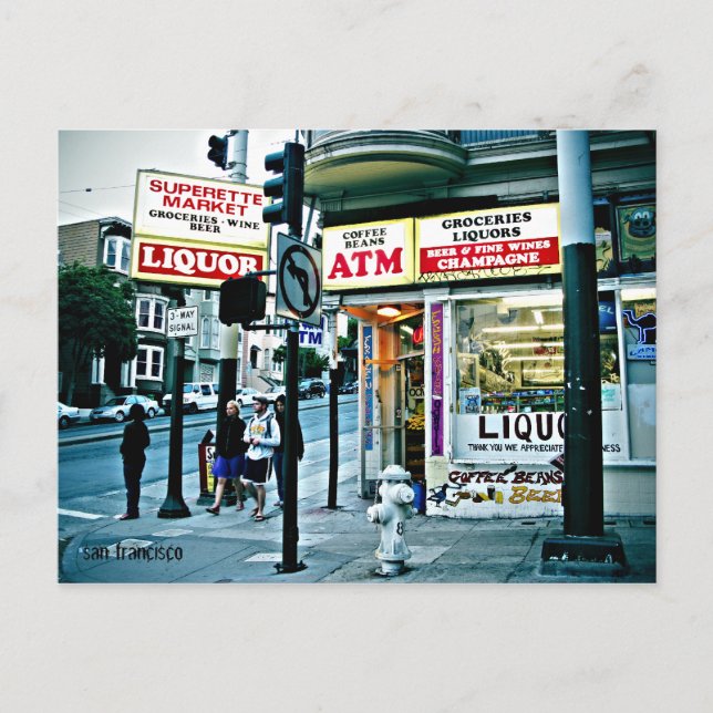 san francisco vykort (Framsida)