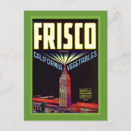 San Francisco Vykort
