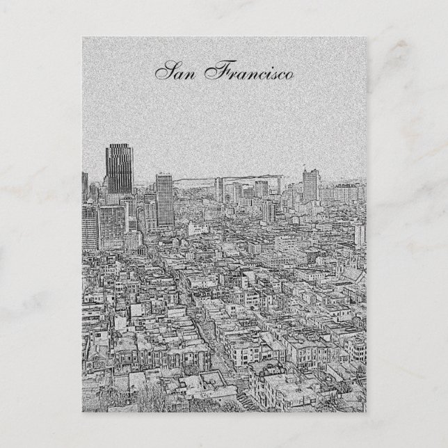 San Francisco Vykort (Framsida)