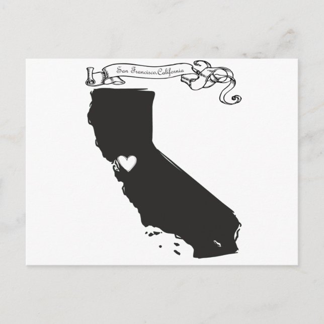 San Francisco Vykort (Framsida)