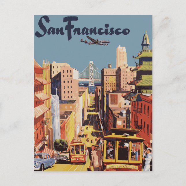 San Francisco Vykort (Framsida)