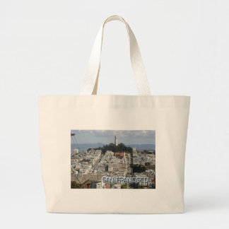 San Francisco vykort stil Jumbo Tygkasse
