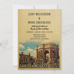 San Francisco Wedding bjudande Palace Fine Arts Inbjudningar