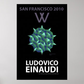 San Francisco Welcome Ludovico Einaudi Poster