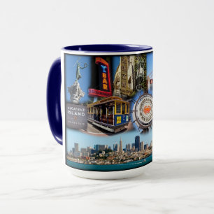 San Francisco's Berömd Tourist Attraktion Mugg