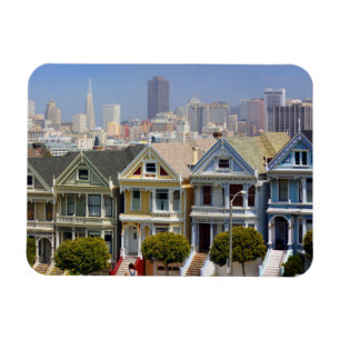 San Franciscos berömda målade damer Magnet