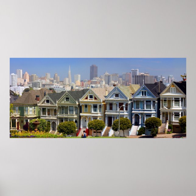 San Franciscos berömda målade damer Poster (Framsidan)