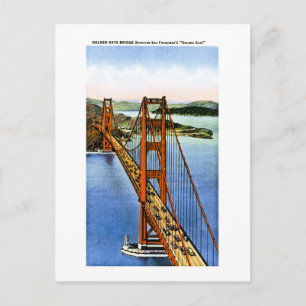 San Francisco's Golden Grind Bridge Vykort