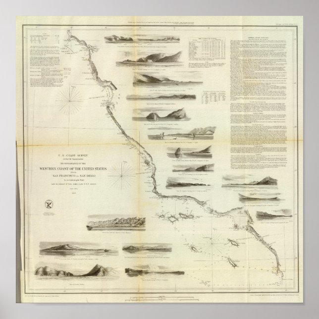 San FranciscoSan Diego Poster (Framsidan)