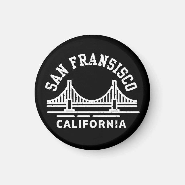 San Fransisco California Magnet (Framsidan)