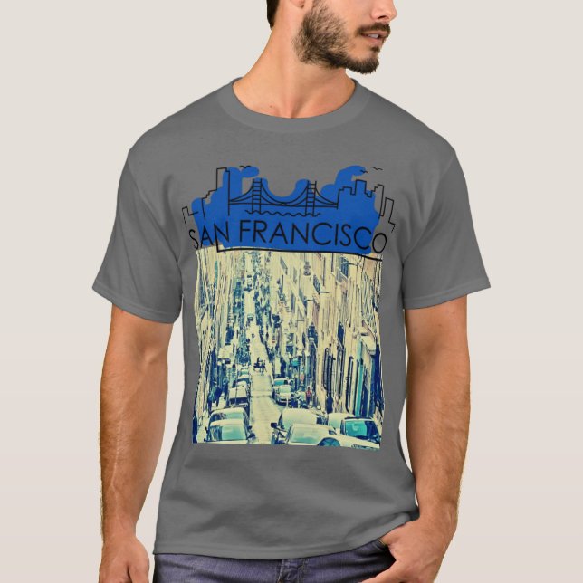 San Fransisco vintage T Shirt (Framsida)