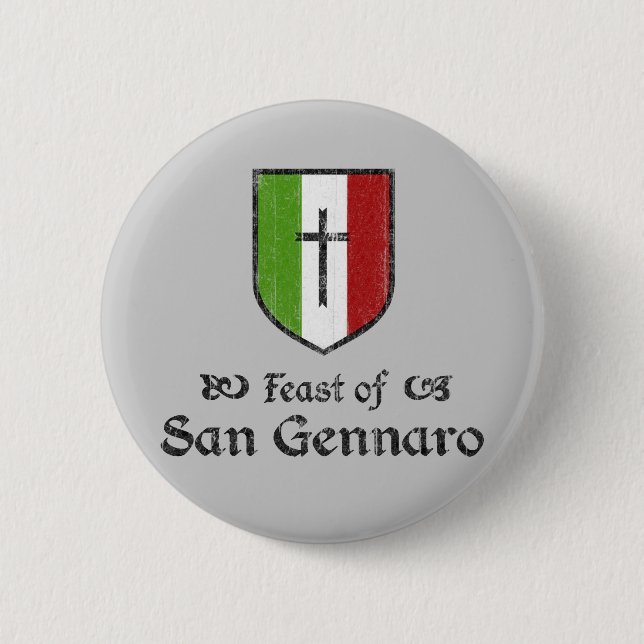 San Gennaro-festivalknapp Knapp (Framsida)