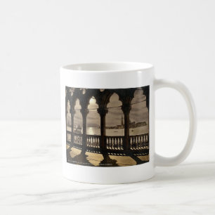San Georgio från dogess slott vid månsken, Venic Kaffemugg
