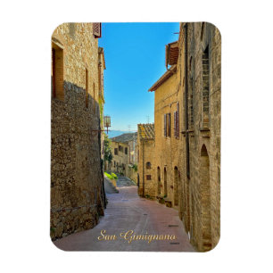 San Gimignano gator Flexibelt Fotomagnet Magnet