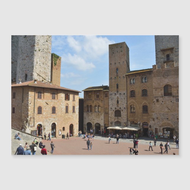San Gimignano, Italien (Framsida)