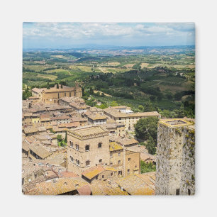 San Gimignano, italien Magnet