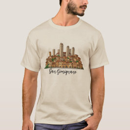 San Gimignano Italien Toskana Travel T Shirt