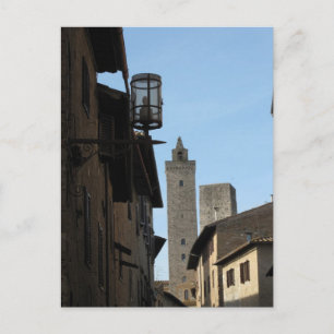 San Gimignano Tuscany italien Vykort