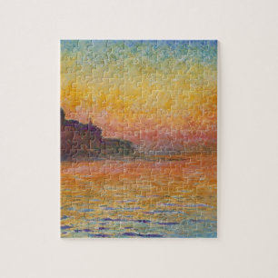 San Giorgio Maggiore på skymningen - Claude Monet Pussel