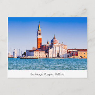 San Giorgio Maggiore, Palladio Vykort