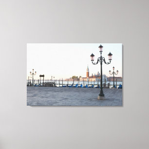 San Giorgio Maggiore som beskådas från Riva degl Canvastryck
