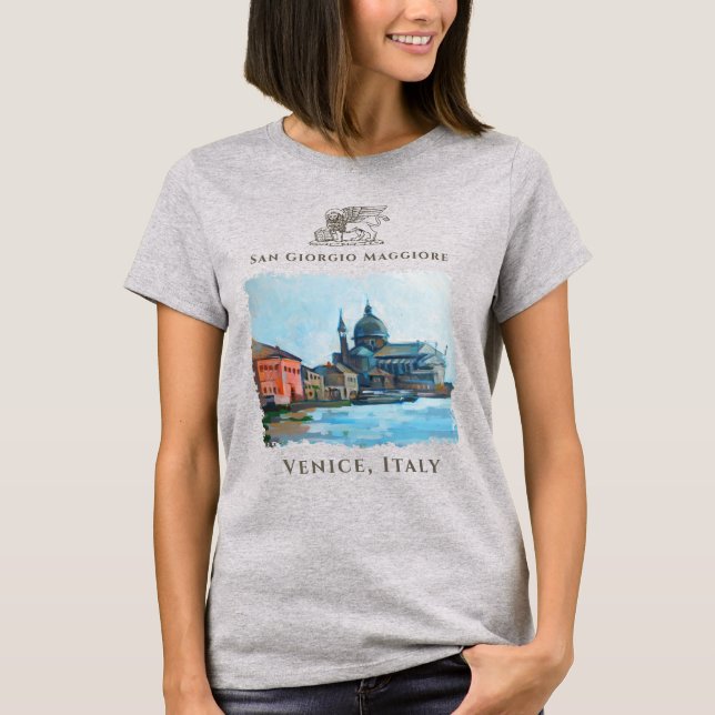 San Giorgio Maggiore - Venedig (IT) T-Shirt (Framsida)