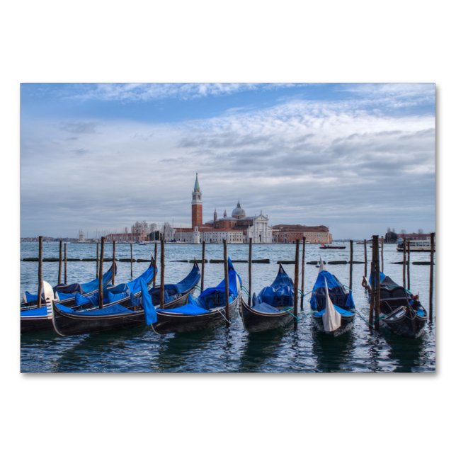San Giorgio Maggiore Venice Italien Bordsnummer (Framsidan)