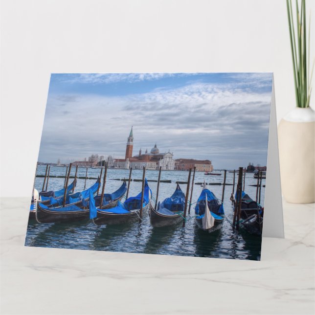 San Giorgio Maggiore Venice Italien Kort (Framsida)