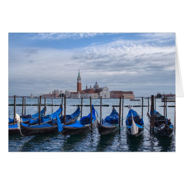 San Giorgio Maggiore Venice Italien OBS Kort (Framsidan Horizontal)