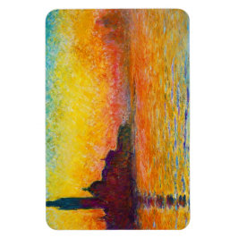 San Giorgio Maggiore vid Dusk Claude Monet Magnet