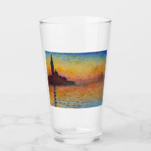 San Giorgio Maggiore vid Dusk (från Claude Monet)