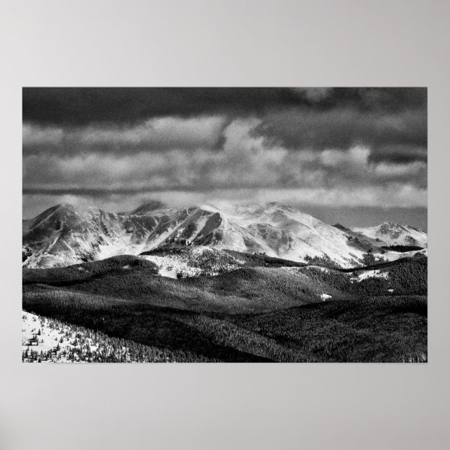 San Isabel Peaks Poster (Framsidan)