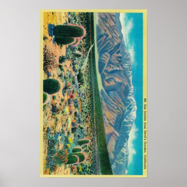 San Jacinto från Djävulen Garden Poster (Framsidan)