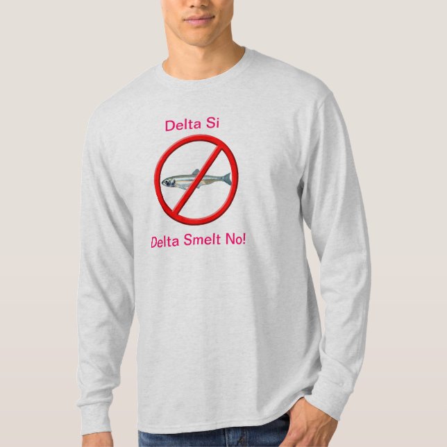 San Joaquin delta - deltanors - inte T-shirt (Framsida)