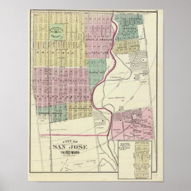 San Jose 3rd ward Poster (Framsidan)